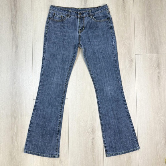 VTG Y2K Citizens of Humanity Faye Jeans Women's 30 Blue Stretch Bootcut USA Made - Picture 1 of 9